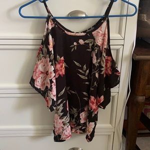 XS Charlotte Russe floral blouse